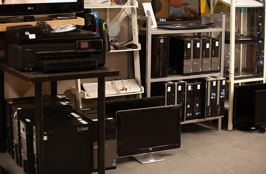 Computers in the Reuse Shop