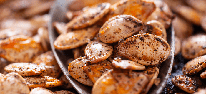 roasted pumpkin seeds