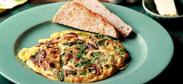 Pumpkin omelette