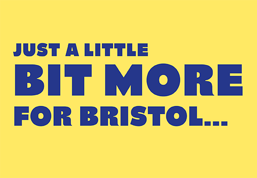 Just a little bit more for Bristol
