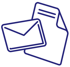 rLetter and envelope