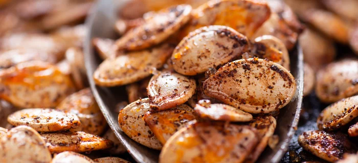 roasted pumpkin seeds