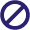 Icon for no