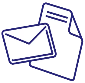 rLetter and envelope