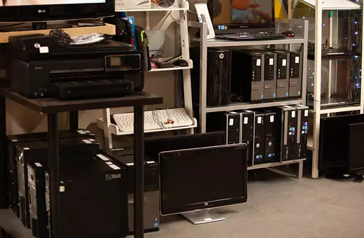 Computers in the Reuse Shop