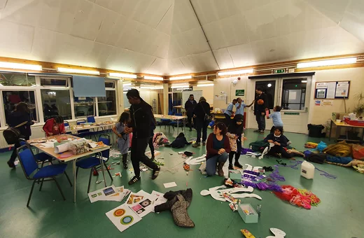 Youth group taking part in the Love St Pauls project