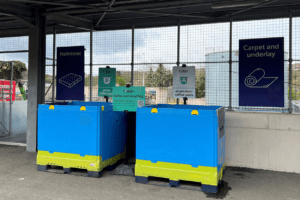 The coffee pod drop off point at Bristol Waste's Hartcliffe Way Recycling Centre