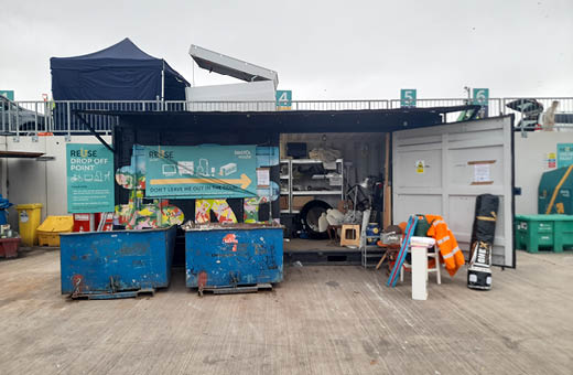 Rehome your unwanted items here at the Reuse Shop