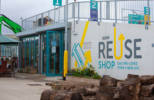 The Reuse Shop at the recycling centre in Avonmouth
