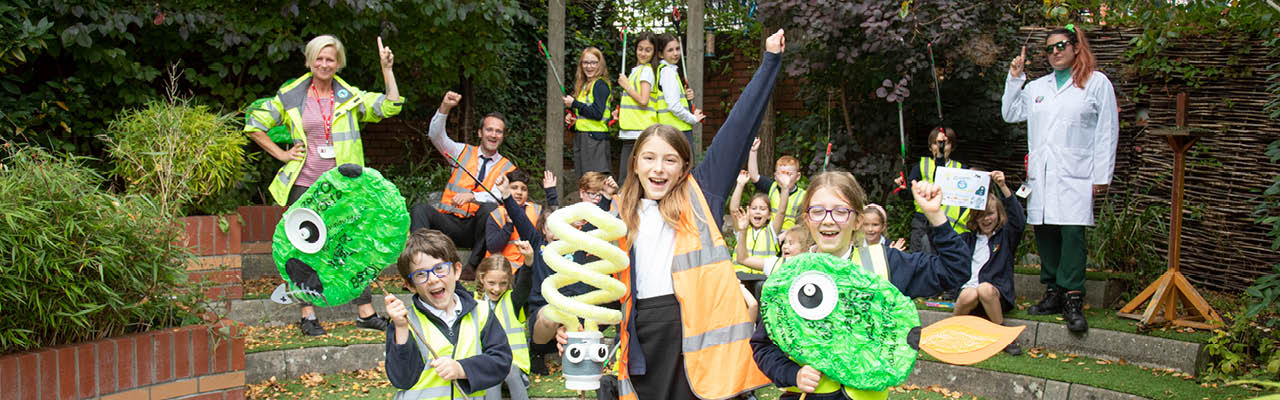 Victoria Park Primary School winners of the Waste Nothing Schools Challenge
