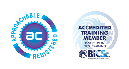 Approachable Registered and BICs logo